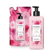 Combo Hidratação Instance Rosa Absoluta: Creme Hidratante Corporal 400ml + Refil Creme Hidratante Corporal 350ml