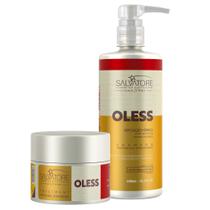 Combo Hidratação Profunda Oless - Shampoo e Máscara Condicionante - Salvatore Hair Pro Combo Hidratação Profunda Oless - Shampoo e Máscara Condicionante - Salvatore Hair Pro