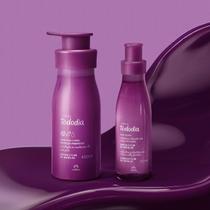 Combo Hidratante 400ml + Body Splash 200ml Ameixa e Flor de Baunilha Perfume Doce, Pele Macia e Al