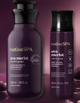 Combo hidratante uva menot 400ml body espech Uva Merlot 200ml Nativa SPA oboticario