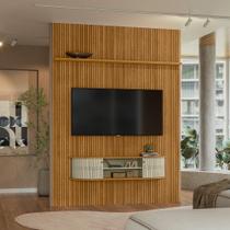 Combo Home Suspenso + Painel Para TV 60 Polegadas New Monte Carlo - 7 Decor