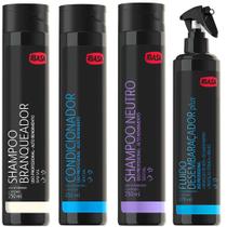 Combo Ibasa Shampoo Pelos Claros + Condicionador + Shampoo Neutro + Desembaraçador