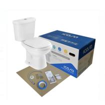 Combo icasa sabatini branca c/ cx acoplada kit