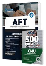 Combo Impresso AFT - Auditor Fiscal do Trabalho - CNU - Bloco 4 - Trabalho e Saúde do Trabalhador
