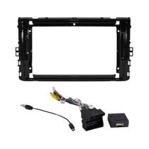 Combo Instalação p/ Multimídia T-Cross/Virtus/Polo 17/24 Black Piano 9" Expex - EKT9VW002-CB Combo Instalação p/ Multimídia T-Cross/Virtus/Polo 17/24 Black Piano 9" Expex - EKT9VW002-CB