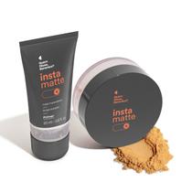 Combo Instamatte: Primer Facial Líquido 20ml + Pó Solto Translúcido Amarelê 10g