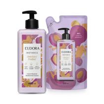 Combo Instance Ameixa e Praliné: Creme Corporal 400ml + Refil 350ml Combo Instance Ameixa e Praliné: Creme Corporal 400ml + Refil 350ml