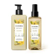 Combo Instance Baunilha: Colônia 200ml + Hidratante Corporal 400ml Eudora