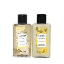 Combo Instance Baunilha Mini: Sabonete Líquido 75ml + Loção Hidratante Desodorante Corporal Baunilha 75ml Combo Instance Baunilha Mini: Sabonete Líquido 75ml + Loção Hidratante Desodorante Corporal Baunilha 75ml