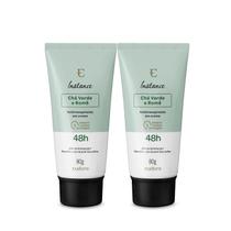 Combo Instance Chá Verde e Romã: Desodorante Antitranspirante Creme 80g (2 itens)