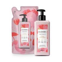 Combo Instance Frutas Vermelhas: Loção Corporal 400ml + Refil Loção Corporal 350ml