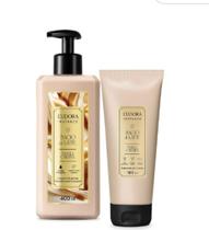 Combo Instance Vanilla Caramel: Hidratante Des. Corporal 400ml + Sab. Calda Vanilla Caramel 180ml