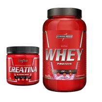 Combo Integralmedica Nutri Whey 900g + Creatina 300g Kit