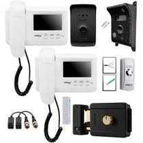 Combo Interfone Camera IVR 1010 Intelbras 2 Pontos Internos