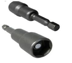 Combo Jogo De Soquete Bits Canhão Parafusadeira 6, 8 e 10mm Ímã Combo Jogo De Soquete Bits Canhão Parafusadeira 6, 8 e 10mm Ímã