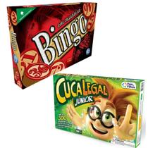 Combo Jogo Infantil Com Cuca Legal Junior + Bingo em Madeira
