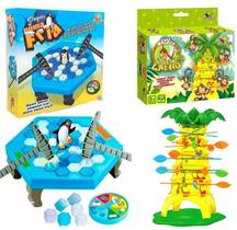 Combo Kids Brinquedo Maca no seu Galho + Quebra Gelo Pinguim - zein