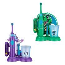 Combo Kids - Escova Dental Infantil Niko e Escova Dental Infantil Funny Brush Fred Multilaser - HC054K