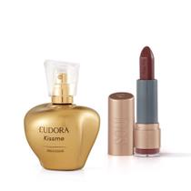 Combo Kiss Me: Desodorante Colônia 50ml + Batom Hidratante SOUL 3,7g