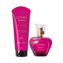 Combo Kiss Me Rosa Marcante: Desodorante Colônia 50ml + Loção corporal 100ml