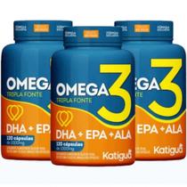 Combo/ Kit 3 Omega 3 120cp ( 360cp)