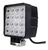 Combo Kit 6 Farol de Milha Quadrado 16 Led 48w 12v/24v Off-road Trilha 6000k 4x4 Caminhões Ônibus Jeep Troller Pick-up Combo Kit 6 Farol de Milha Quadrado 16 Led 48w 12v/24v Off-road Trilha 6000k 4x4 Caminhões Ônibus Jeep Troller Pick-up