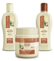 Combo Kit Bio Extratus Umectante Oléo De Coco 3X250ml Oficial