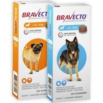 Combo Kit Bravectos Cães (1) 4,5 A 10 Kg + (1) 20 A 40 Kg
