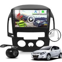 Combo Kit Central Multimidia MP5 Android 9 polegada + Camera ré + Chicote + Moldura I30 Ar Analogico