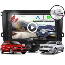 Combo Kit Central Multimidia MP5 + Camera ré + Moldura Preta + Chicote Gol G7 G8 AndroidAuto CarPlay Combo Kit Central Multimidia MP5 + Camera ré + Moldura Preta + Chicote Gol G7 G8 AndroidAuto CarPlay