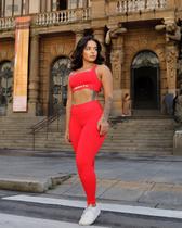 Combo Kit Feminino Insanity Top Búzios Legging Effort Combo Kit Feminino Insanity Top Búzios Legging Effort