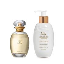 Combo L'eau de Lily: Desodorante Colônia 75ml + Leite Desodorante Corporal 250ml