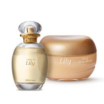 Combo L'eau de Lily: Desodorante Colônia 75ml + Veludo Desodorante Corporal 250g Combo L'eau de Lily: Desodorante Colônia 75ml + Veludo Desodorante Corporal 250g