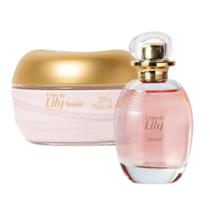 Combo L'eau De Lily Soleil: Desodorante Colônia 75ml + Creme Acetinado Corporal 200g