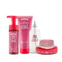 Combo L'occitane Perfume feminino Creme hidratante esfoliante e sabonete Romã (4 Itens) - L'occitane au Brésil