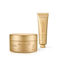 Combo La Piel Âmbar Dourado: Manteiga Corporal 250g + Creme para Mãos 50g