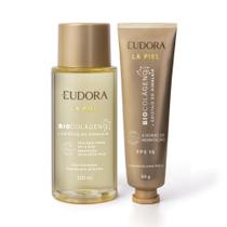 Combo La Piel Cristais do Himalaia: Óleo Hidratante Desodorante de Banho 200ml + Creme para Mãos 50g