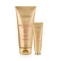 Combo La Piel Tâmaras Egípcias: Sabonete Líquido Esfoliante 200ml + Creme Hidratante para Mãos FPS15 50g