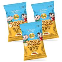 Combo Lanchinho Turma da Monica 3 Castanhas 30g