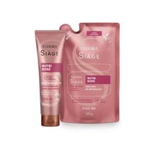 Combo Leave-in Refil Máscara Capilar Nutrição Nutri Rosé Siàge Eudora
