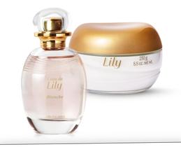 Combo lily branche 75ml + creme hidratante acentnado lily tradicional 250 ml oboticario