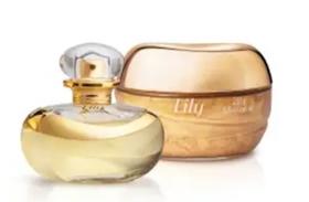 Combo Lily: Eau de Parfum 75ml + Geléia Iluminadora Corporal Lily Glow 250g
