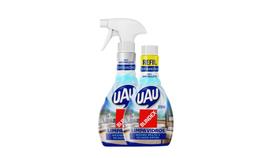 Combo Limpa Vidros Uau Blindex Gatilho 500ml + Refil 500ml