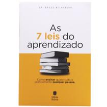 Combo Livro As 7 Leis Do Aprendizado Dr. Bruce Wilkinson + Livro Ensinando Para Transformar Vidas H. Hendricks - Igreja Cristã Amigo Evangélico