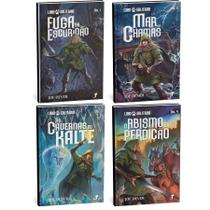 Combo Livro Jogo Lobo Solitario RPG: Volumes 1 ao 4