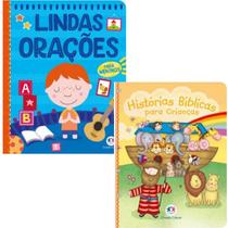 Combo Livro Lindas Orações para Meninos + Histórias Bíblicas para Crianças | Ciranda Cultural | Crianças Infantil - Igreja Cristã Amigo Evangélico