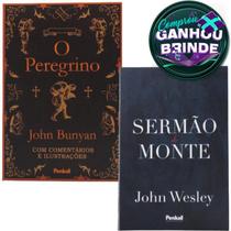 Combo Livro Sermão do Monte John Wesley + O Peregrino John Bunyan Cristão Evangélico Gospel Igreja Família Homem Mulher - Igreja Cristã Amigo Evangélico Combo Livro Sermão do Monte John Wesley + O Peregrino John Bunyan Cristão Evangélico Gospel Igreja Família Homem Mulher - Igreja Cristã Amigo Evangélico