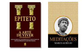 Combo Livros A Arte De Viver + Meditações Marco Aurélio