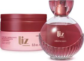Combo Liz Intenso: Desodorante Colônia 100ml + Creme Hidratante Desodorante Corporal 250g