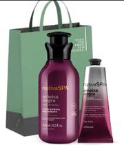 Combo Loção Corporal ameixa negra 400ml + creme para Mãos